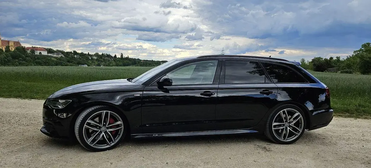 Gebraucht Audi A6 S-Line 320 PS (235 kW) 2015 Schwarz Kombi