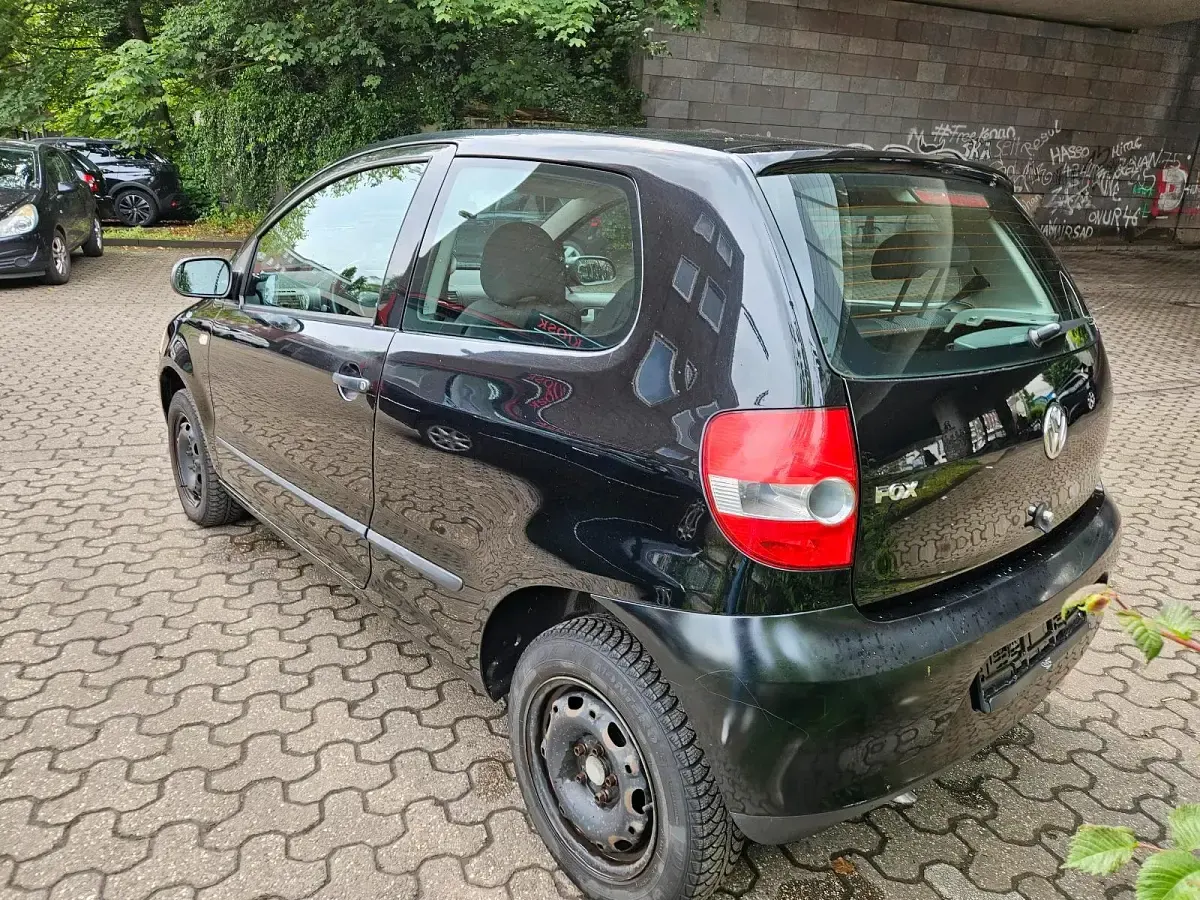 Gebraucht VW Fox 2005 Schwarz Kleinwagen