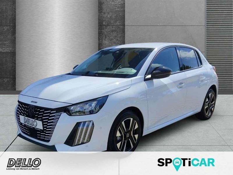 Lack weiss banquise/typ aussen Gebraucht 2025 Peugeot 208 Allure Kleinwagen | 25.990 € - Bild 1/4