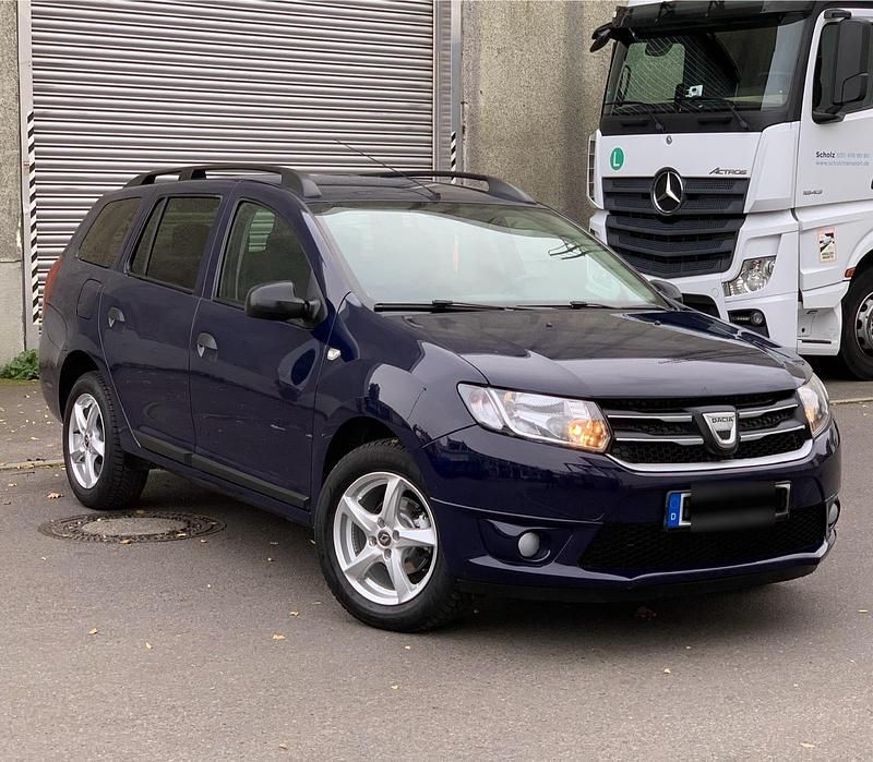 Gebraucht Dacia Logan MCV 73 PS (53 kW) 2016 Blau Kombi