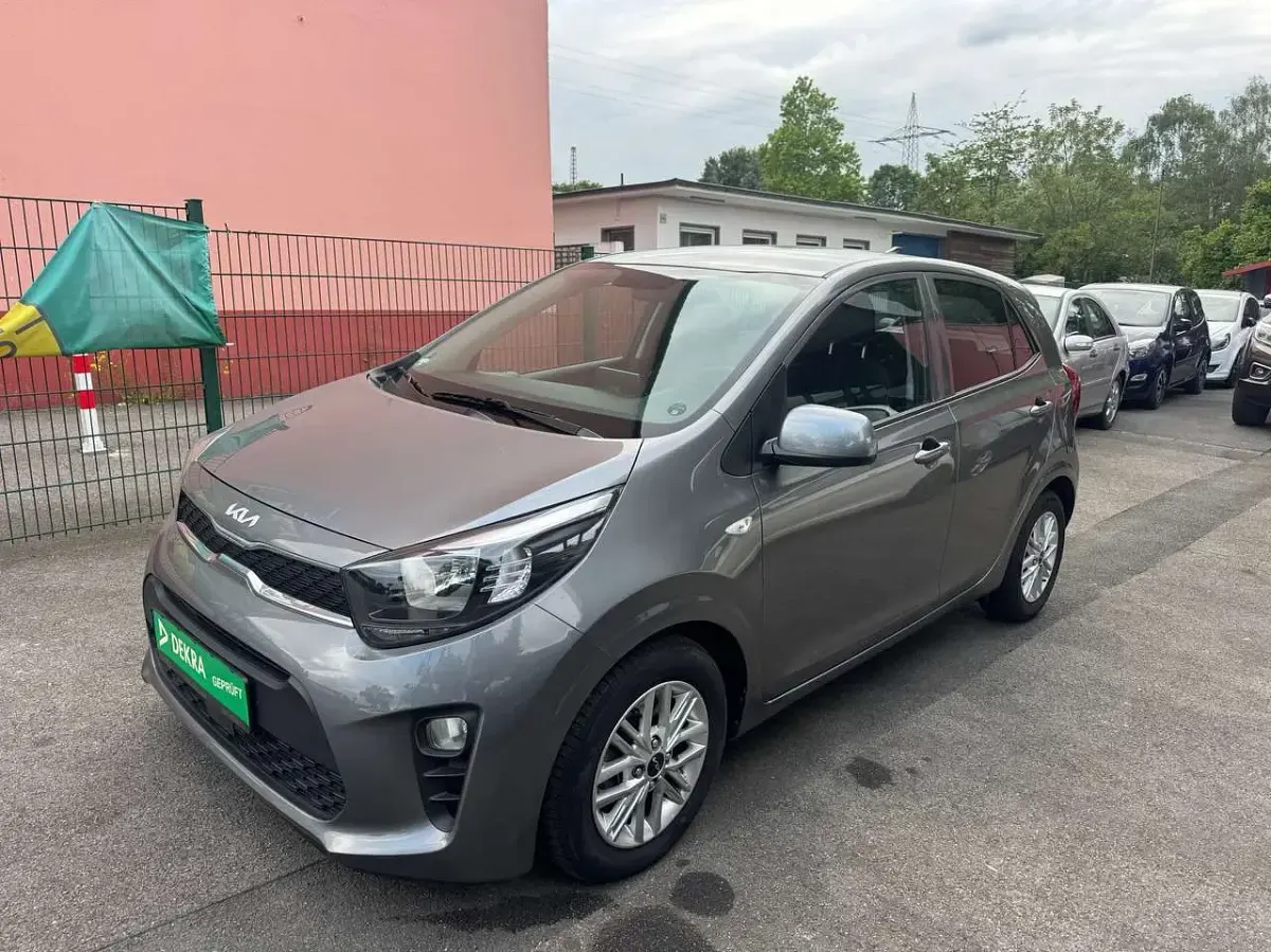 Gebraucht Kia Picanto Vision 84 PS (61 kW) 2024 (m7g) astrograu met. Kleinwagen