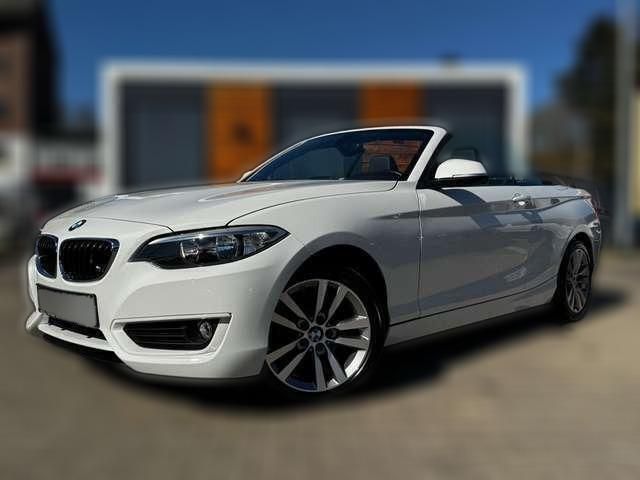 Gebraucht BMW 218 Advantage 136 PS (100 kW) 2015 Weiß Cabrio