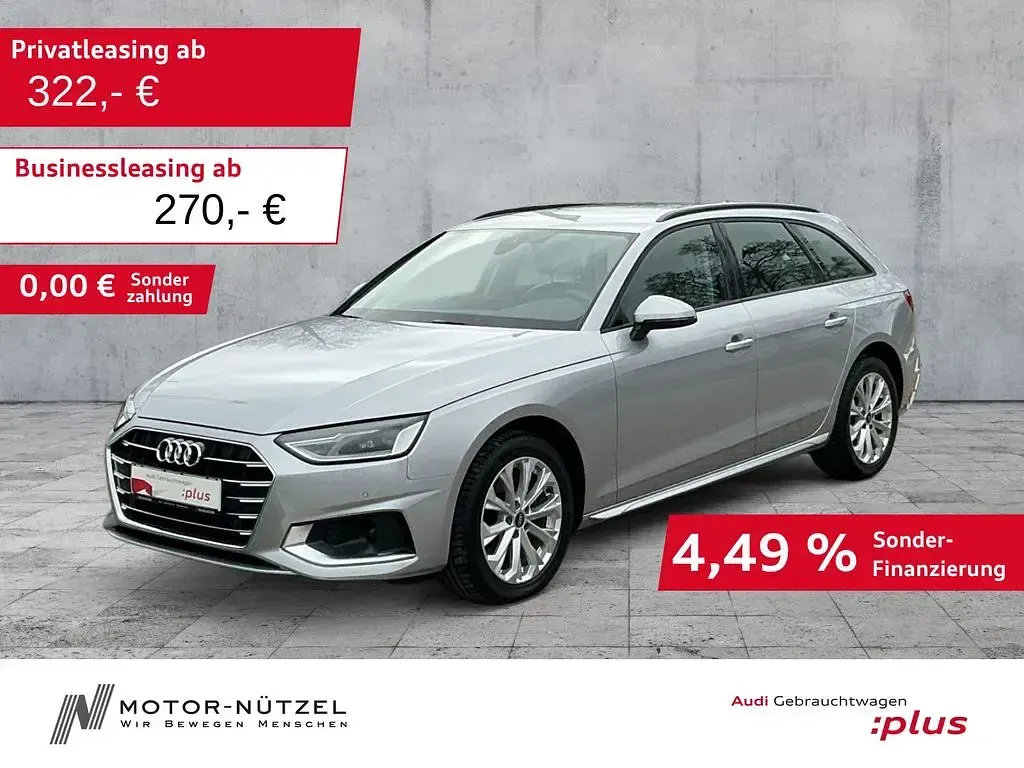 Second-hand Audi A4 Advanced 163 CP (119 kW) 2024 Argintiu Break