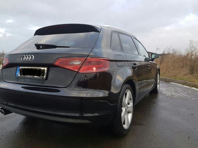 Gebraucht Audi A3 Sportback S-Line 166 PS (122 kW) 2013 Schwarz metallic Kleinwagen