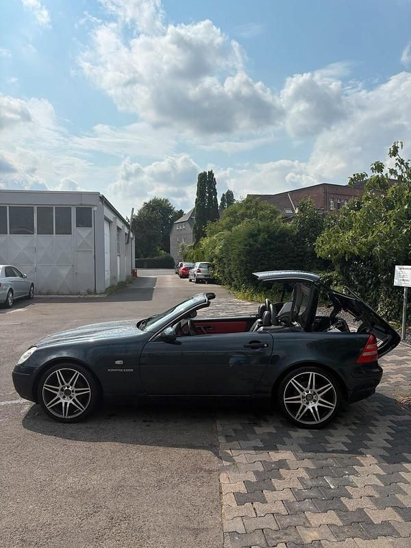 Schwarz Gebraucht 1997 Mercedes SLK200 Cabrio | 1.700 € (Superpreis) - Bild 1/4