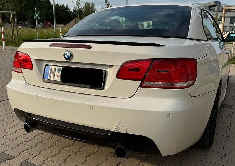 Weiß Gebraucht 2008 BMW 335 Cabriolet M Sport Cabrio | 15.500 € (Superpreis) - Bild 1/4