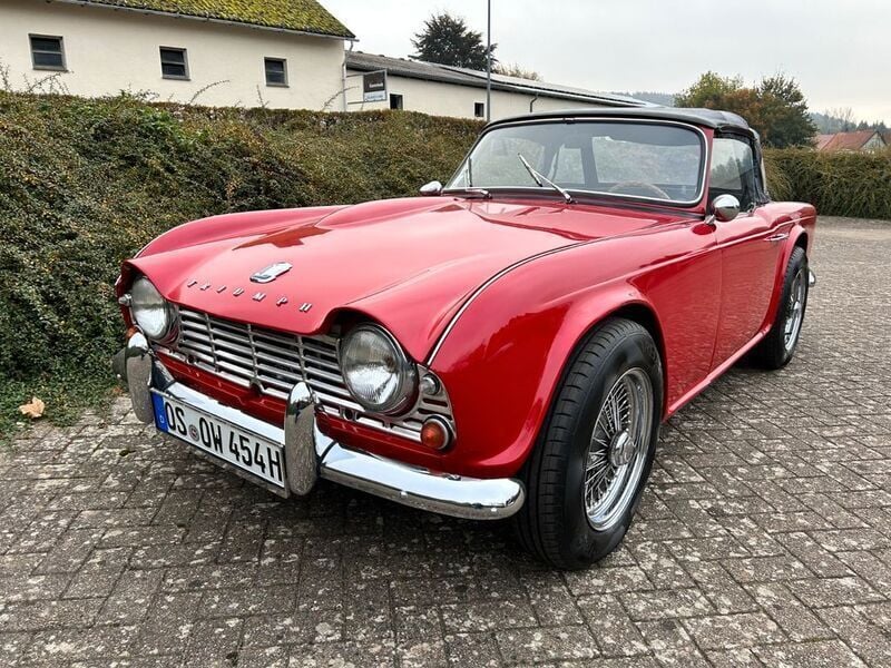 Gebraucht Triumph TR4 101 PS (74 kW) 1964 Rot Cabrio