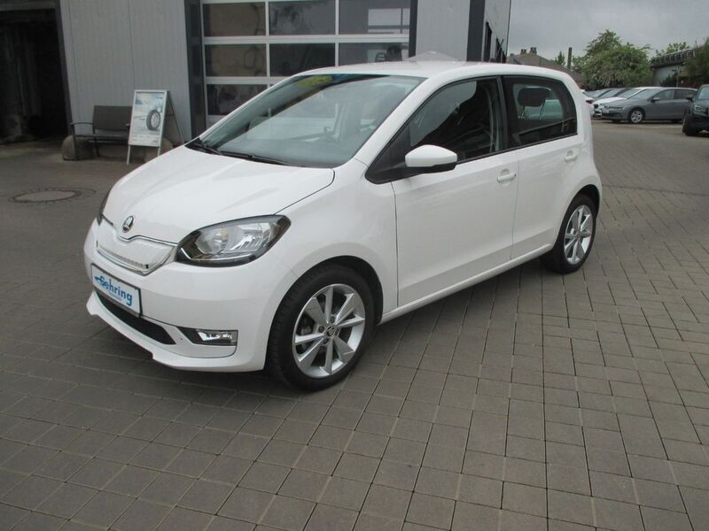 Weiß Gebraucht 2021 Skoda Citigo-e IV Style Kleinwagen | 13.590 € (Fairer Preis) - Bild 1/4