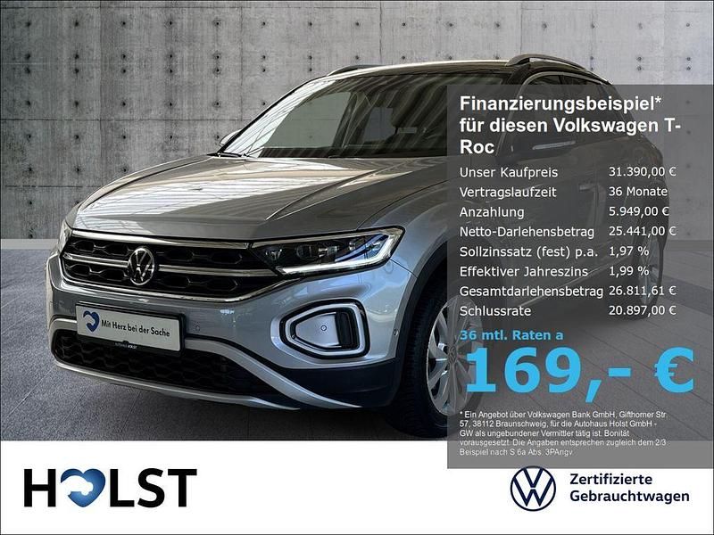Pyritsilber metallic Gebraucht 2024 VW T-Roc Business SUV | 31.390 € (Fairer Preis) - Bild 1/4
