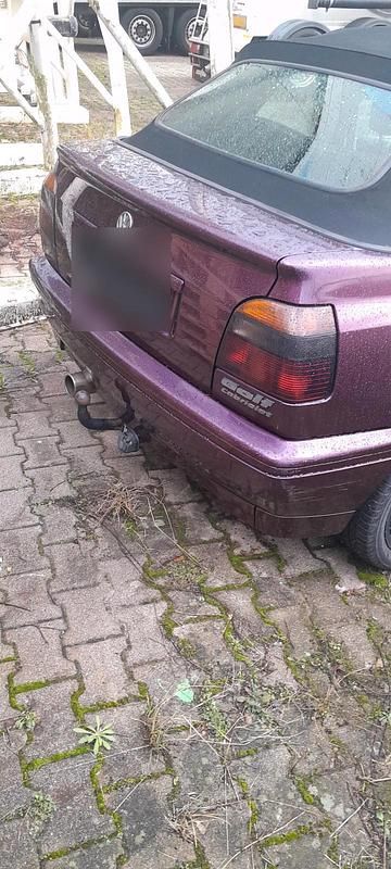 Brugt VW Golf Cabriolet 115 HK (84 kW) 1995 Rød Cabriolet