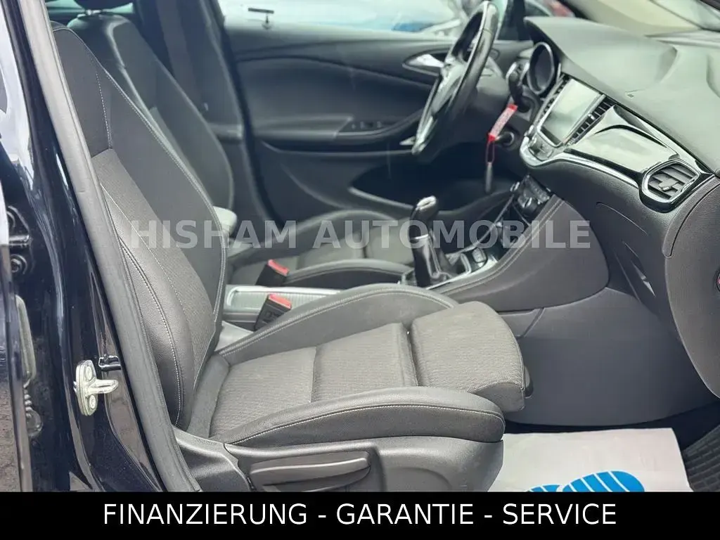 Gebraucht Opel Astra Innovation 136 PS (100 kW) 2018 Tiefseeblau/darkmoon blue Kombi