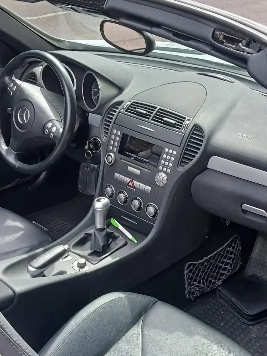 Gebraucht Mercedes SLK200 163 PS (119 kW) 2005 Silber Cabrio