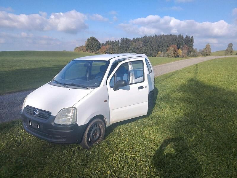 Weiß Gebraucht 2003 Opel Agila Kleinwagen | 1.555 € (Fairer Preis) - Bild 1/4