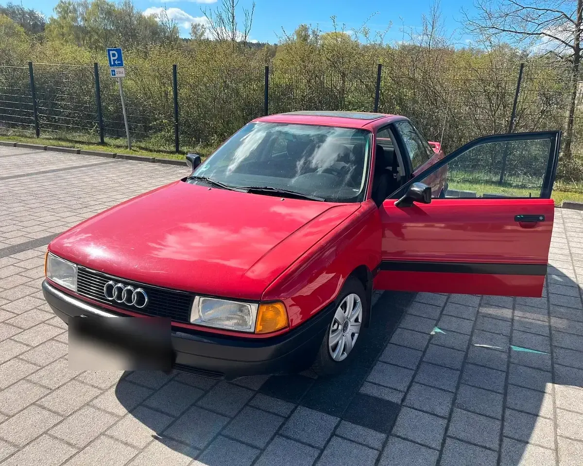 Gebraucht Audi 80 90 PS (66 kW) 1991 Rot Limousine