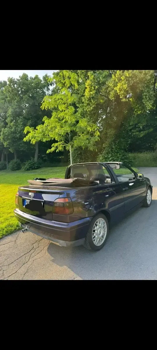 Gebraucht VW Golf Cabriolet 90 PS (66 kW) 1994 Blau Cabrio