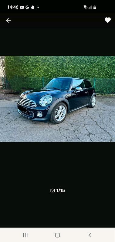 Gebraucht Mini Cooper 98 PS (72 kW) 2013 Schwarz Kleinwagen