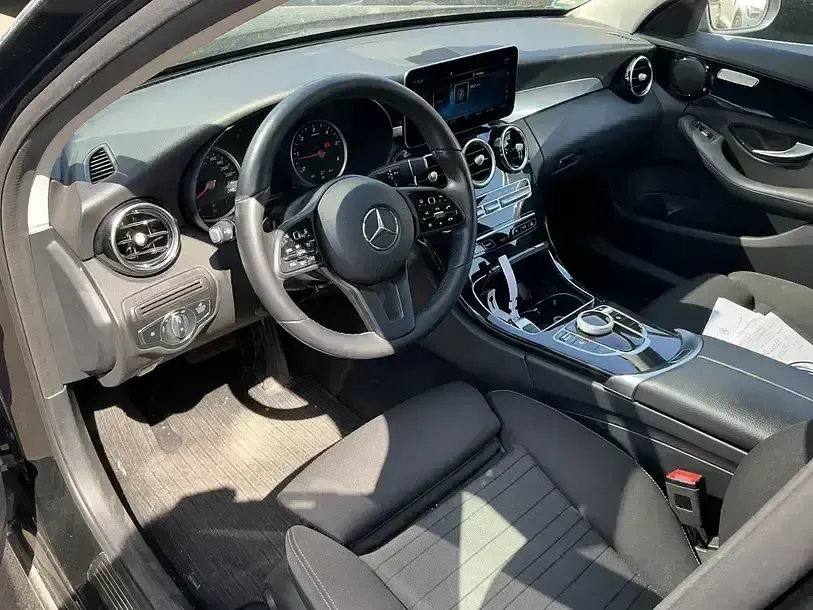 Gebraucht Mercedes C200 Business 160 PS (117 kW) 2021 Schwarz  unilack Kombi
