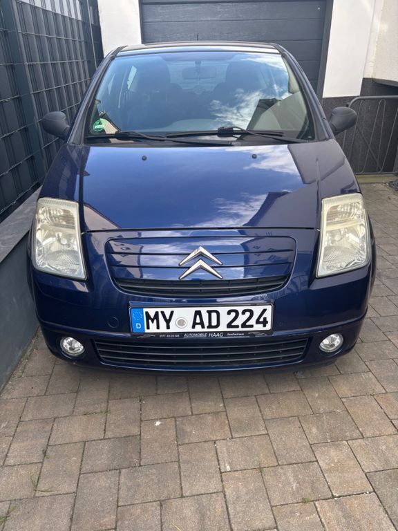 Blau Gebraucht 2005 Citroën C2 Comfort Kleinwagen | 530 € (Superpreis) - Bild 1/4