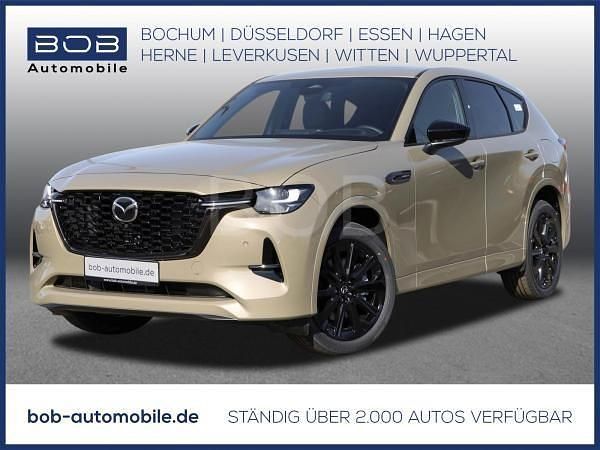 Beige (platium quartz metallic) Neu 2025 Mazda CX-80 Homura-Line SUV | 49.689 € (Superpreis) - Bild 1/4