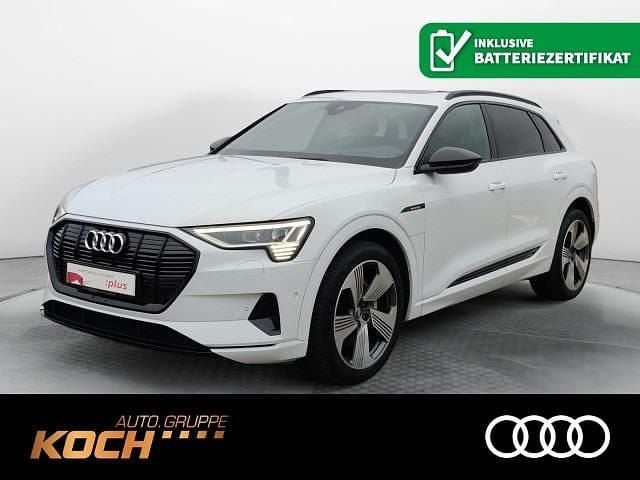 Gebraucht Audi e-tron Advanced 230 kW (313 PS) 2020 Gletscherweiß metallic SUV