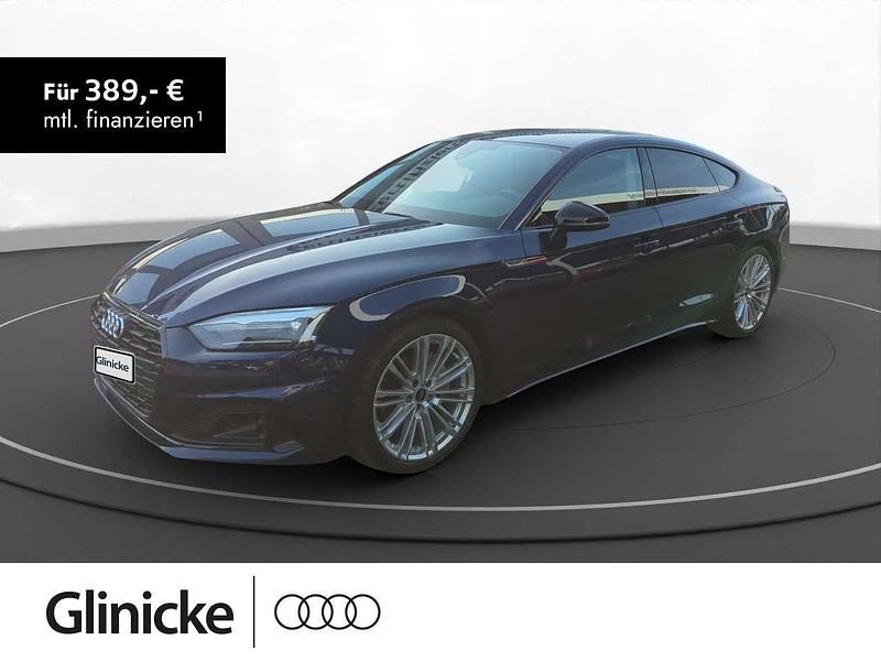 Navarrablau metallic Gebraucht 2022 Audi A5 Advanced Coupé | 29.980 € (Guter Preis) - Bild 1/3