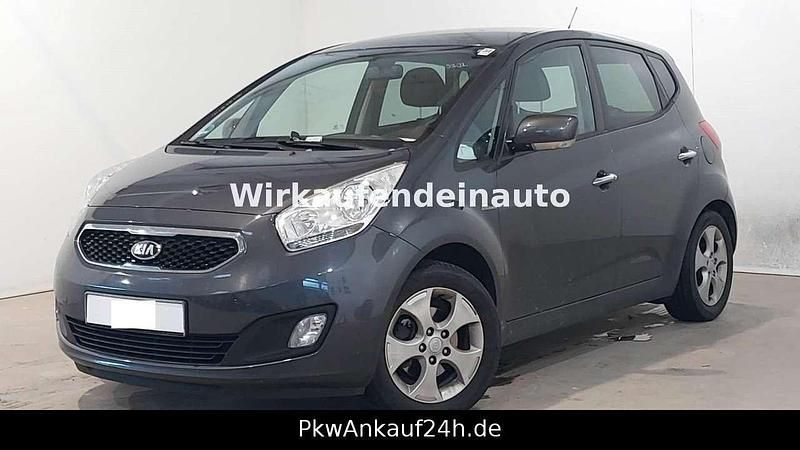 Winchestergrau met. Gebraucht 2013 Kia Venga DREAM-TEAM Edition Kleinwagen | 5.500 € (Fairer Preis) - Bild 1/4