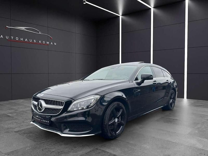 Schwarz Gebraucht 2015 Mercedes CLS350 AMG Kombi | 13.480 € (Guter Preis) - Bild 1/4