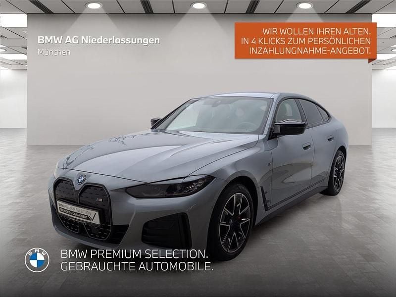 Grau Gebraucht 2022 BMW i4 M Sport Limousine | 36.902 € (Superpreis) - Bild 1/4