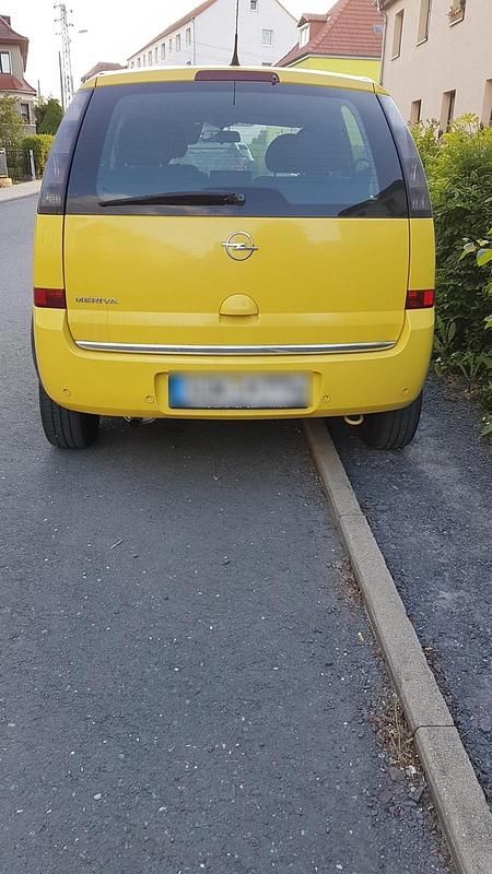 Gebraucht Opel Meriva 2008 Gelb Van / Kleinbus
