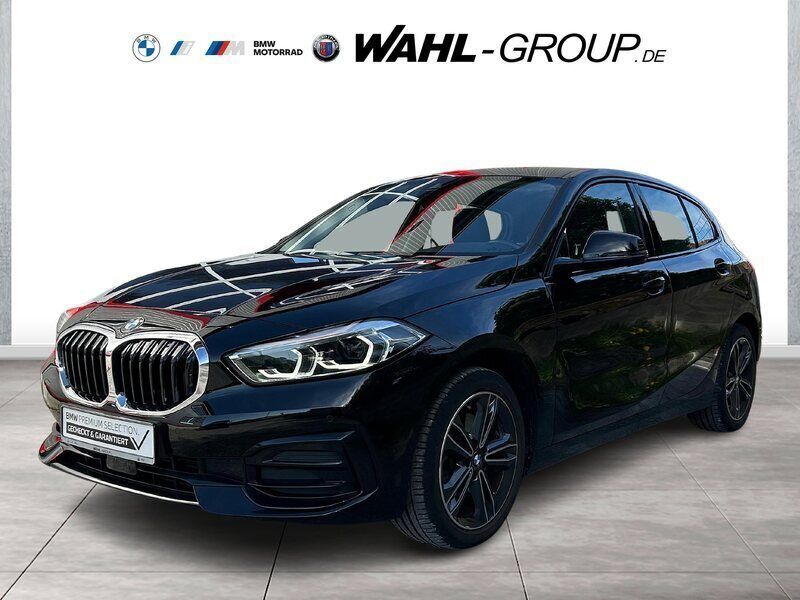 Schwarz Gebraucht 2022 BMW 118 Sport Line Kleinwagen | 23.890 € (Fairer Preis) - Bild 1/4