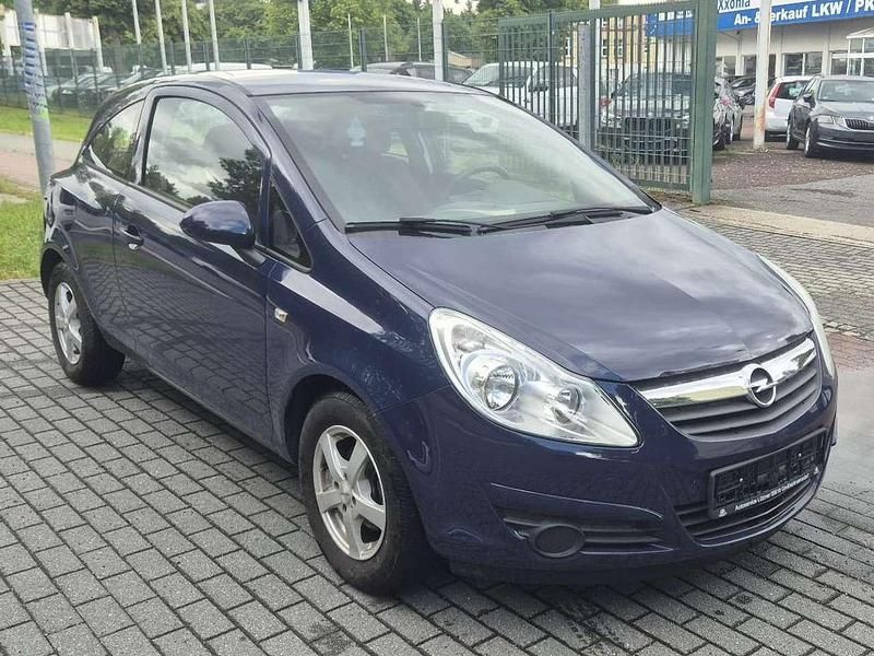 Royalblau h: u2/f:atlantikblau Gebraucht 2009 Opel Corsa Selection Kleinwagen | 2.750 € (Fairer Preis) - Bild 1/4