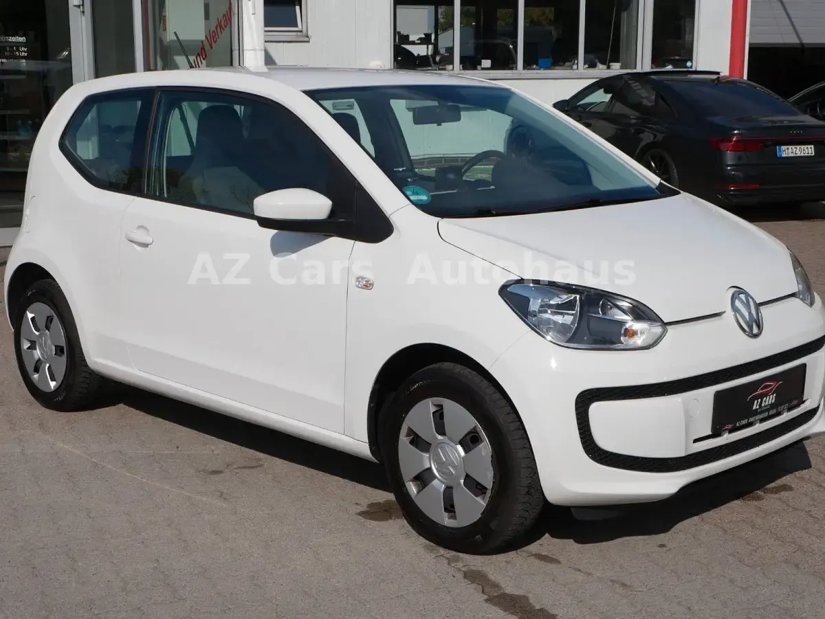 Gebraucht VW up! move up! 60 PS (44 kW) 2015 Weiß Kleinwagen