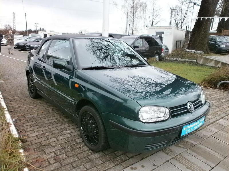 Gebraucht VW Golf Cabriolet 101 PS (74 kW) 1998 Grün Cabrio