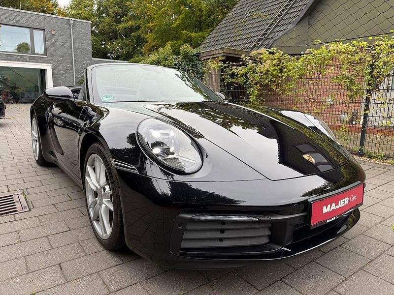 Schwarz Gebraucht 2021 Porsche 911 Carrera Cabriolet Sport Cabrio | 126.790 € (Fairer Preis) - Bild 1/3