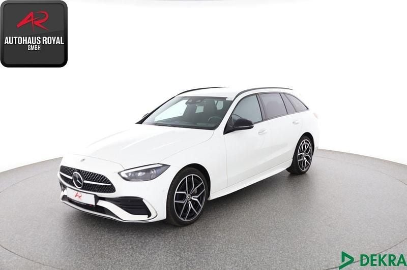Weiß Gebraucht 2022 Mercedes C300 AMG Kombi | 35.730 € (Fairer Preis) - Bild 1/4