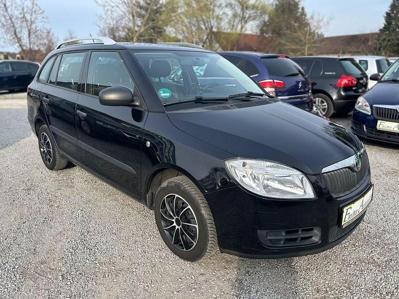 Gebraucht Skoda Fabia Ambiente 86 PS (63 kW) 2010 Schwarz Kombi