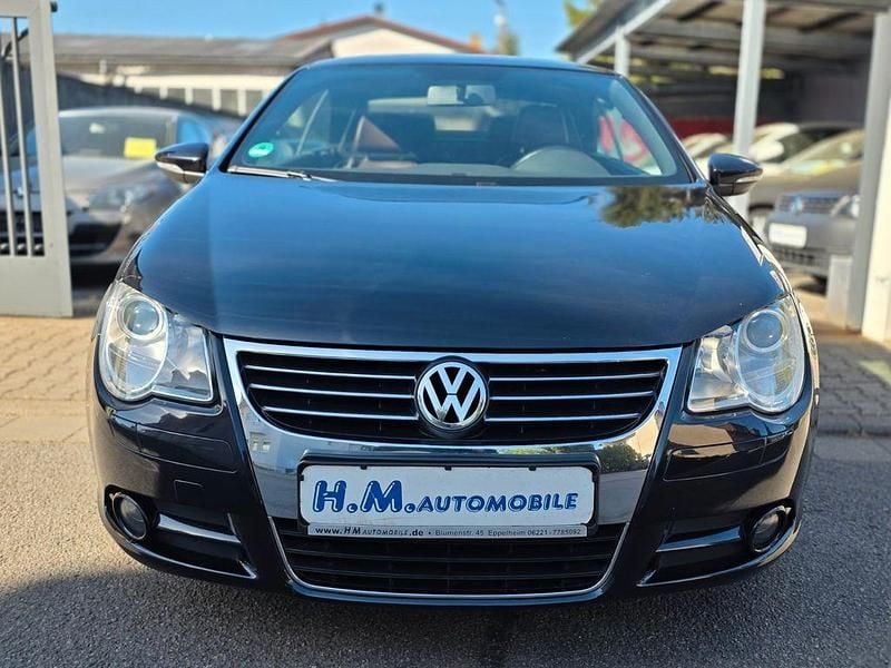 Brugt VW Eos Edition 122 HK (89 kW) 2009 Sort Cabriolet