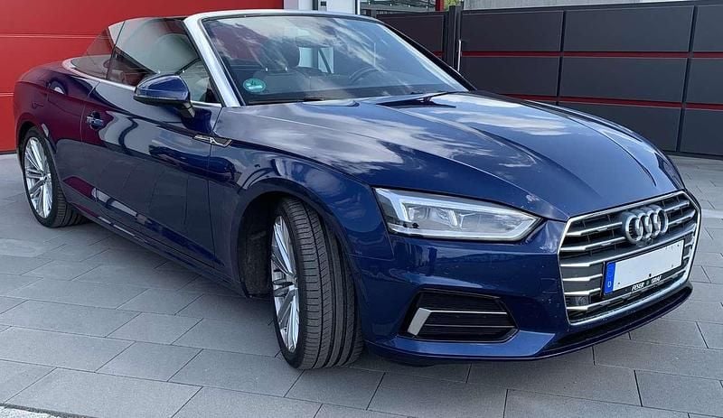 Gebraucht Audi A5 Cabriolet 252 PS (185 kW) 2018 Blau Cabrio