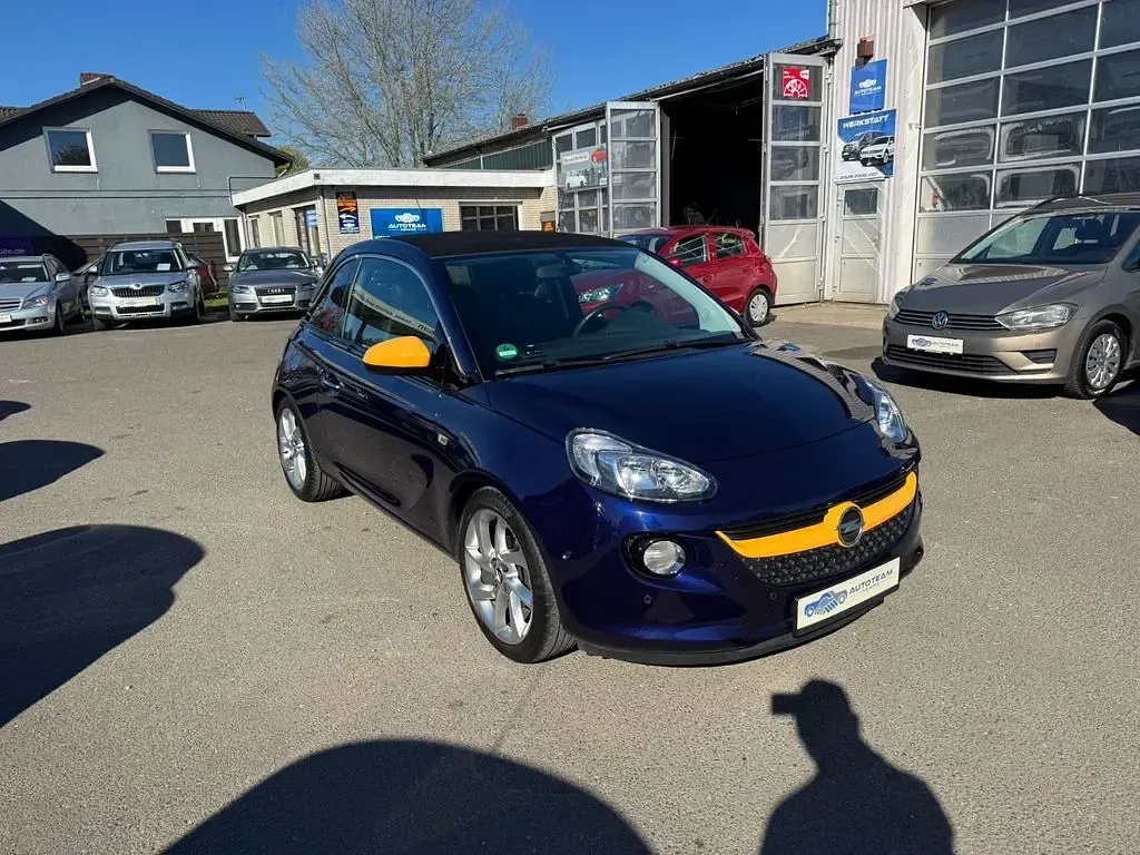 Gebraucht Opel Adam Open Air 87 PS (63 kW) 2018 Blau Kleinwagen