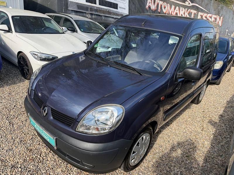 Gebraucht Renault Kangoo Authentique 75 PS (55 kW) 2004 Grau Van / Kleinbus