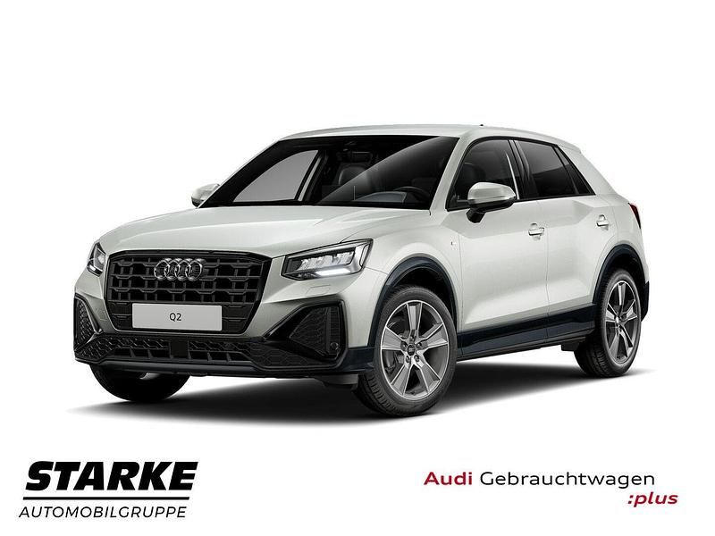 Second-hand Audi Q2 S-Line 150 CP (110 kW) 2022 Albastru SUV