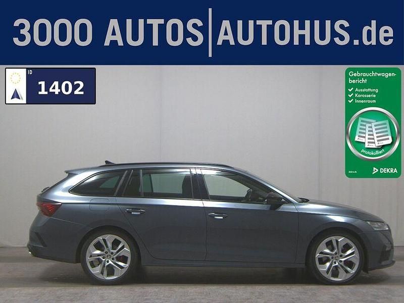 Quarz grau metallic Gebraucht 2021 Skoda Octavia RS Kombi | 19.980 € (Guter Preis) - Bild 1/4