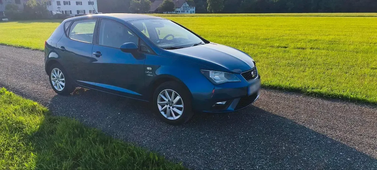 Gebraucht Seat Ibiza 85 PS (62 kW) 2014 Blau Kleinwagen