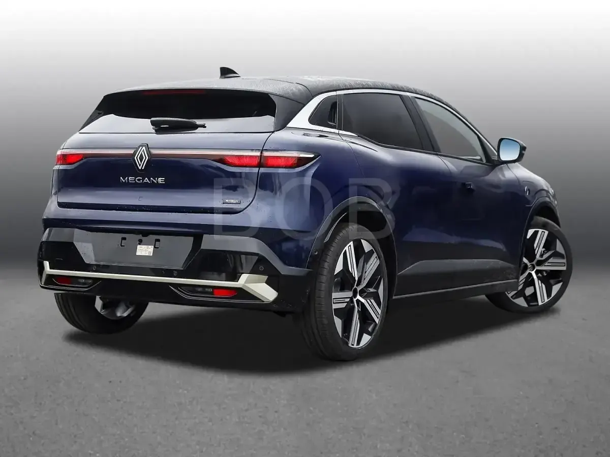 Gebraucht Renault Megane E-Tech Iconic 160 kW (218 PS) 2025 Nachtblau metallic, black pea Limousine