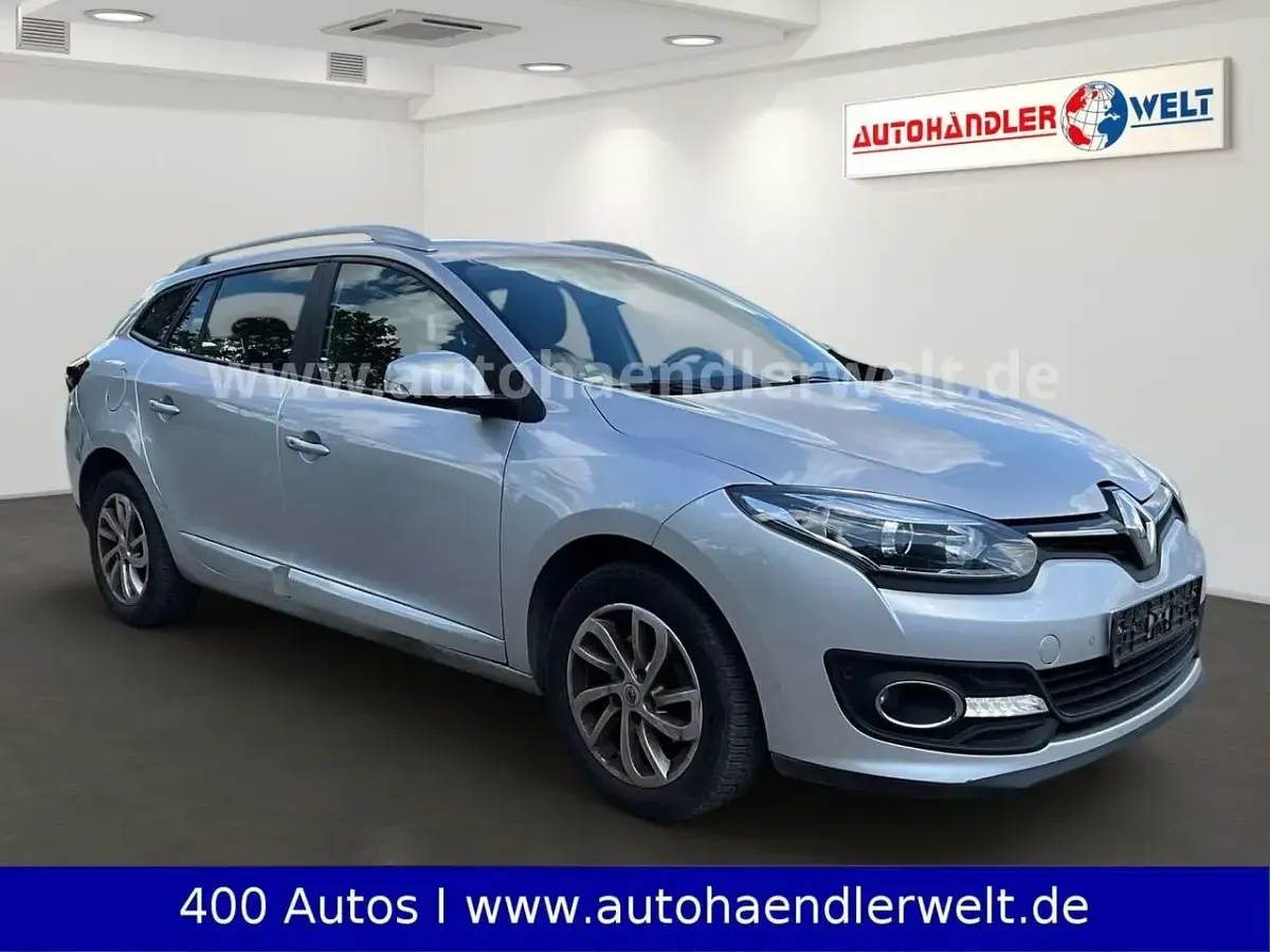 Gebraucht Renault Mégane GrandTour Authentique 116 PS (85 kW) 2014 Grau Kombi