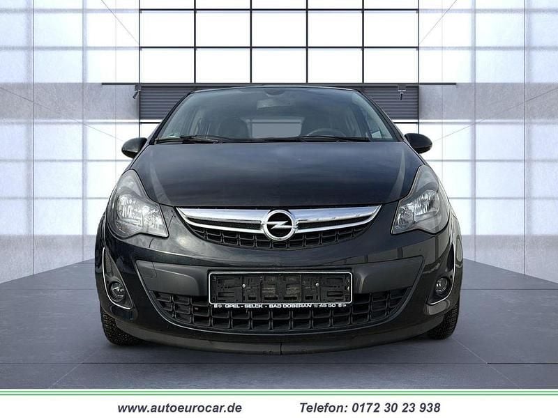 Gebraucht Opel Corsa Edition 86 PS (63 kW) 2014 Schwarz Kleinwagen