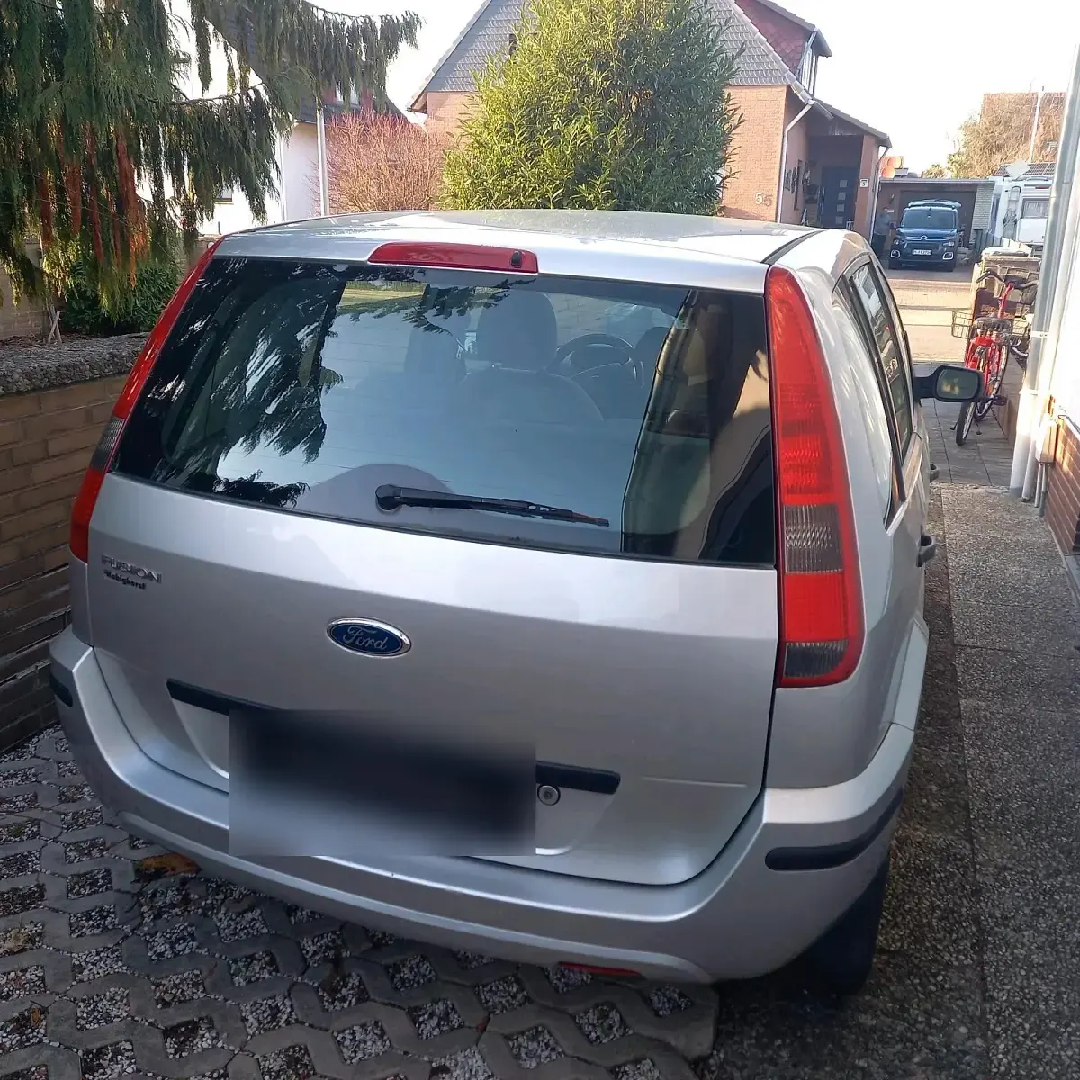 Gebraucht Ford Fusion 2003 Grau Kleinwagen