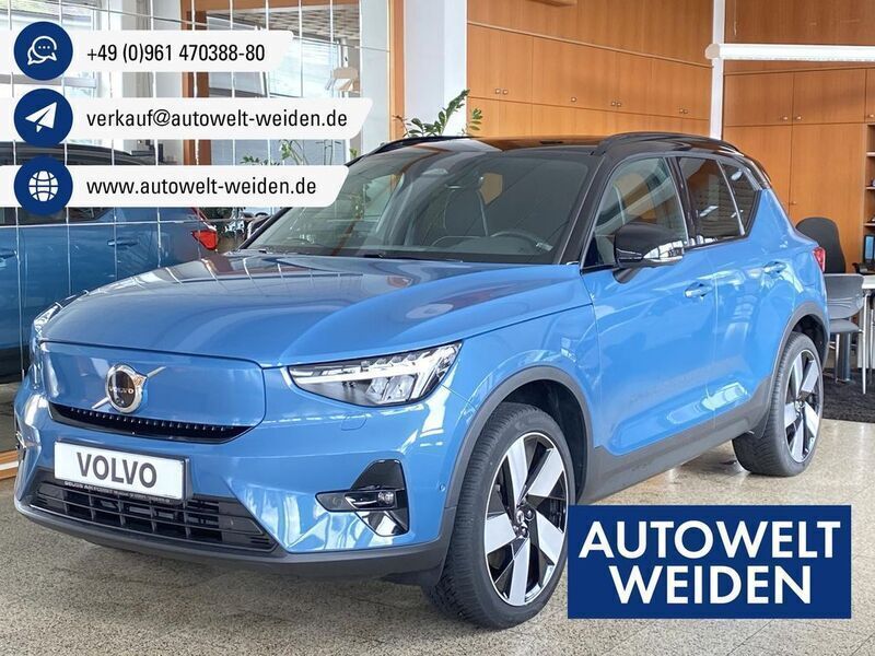 Fjord blue / metallic Gebraucht 2023 Volvo XC40 Ultimate SUV | 39.790 € (Teuer) - Bild 1/4