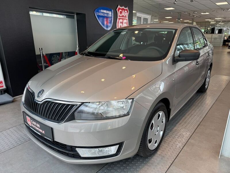 Beige Gebraucht 2013 Skoda Rapid Active Limousine | 6.290 € (Fairer Preis) - Bild 1/4