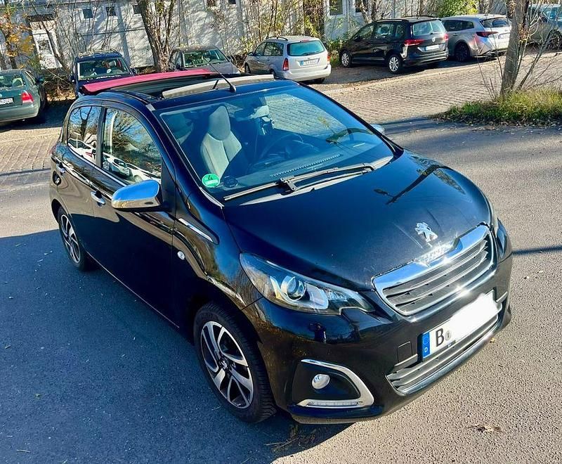 Schwarz Gebraucht 2015 Peugeot 108 Allure Limousine | 5.900 € (Fairer Preis) - Bild 1/4